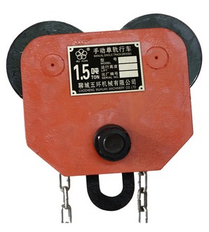 山東聊城五環(huán) 手推單軌行車(chē)